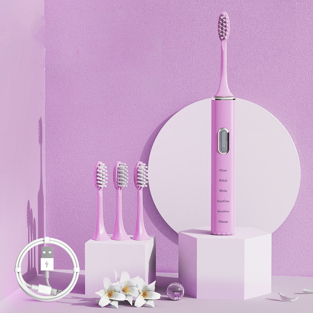 Newest Adults Sonic Electric Toothbrushes  Waterproof Ultrasonic Automatic Tooth Brush teeth whitening