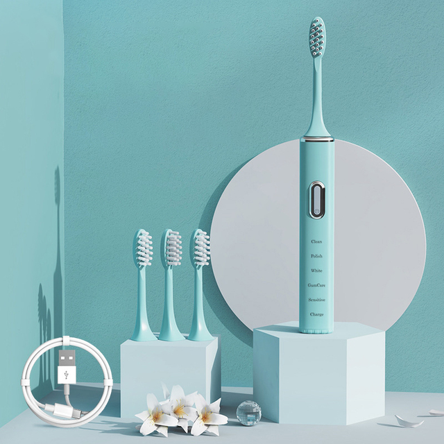 Newest Adults Sonic Electric Toothbrushes  Waterproof Ultrasonic Automatic Tooth Brush teeth whitening