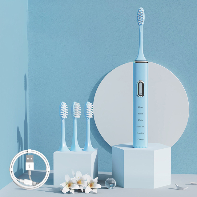 Newest Adults Sonic Electric Toothbrushes  Waterproof Ultrasonic Automatic Tooth Brush teeth whitening