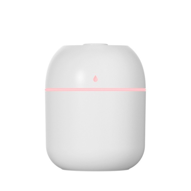 220ML New Portable  USB Small Water Drop Ultrasonic Spray Humidifier Mini Colored Lights Desktop  Atomizer For Car Home Office
