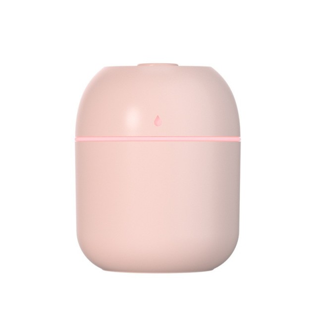 220ML New Portable  USB Small Water Drop Ultrasonic Spray Humidifier Mini Colored Lights Desktop  Atomizer For Car Home Office