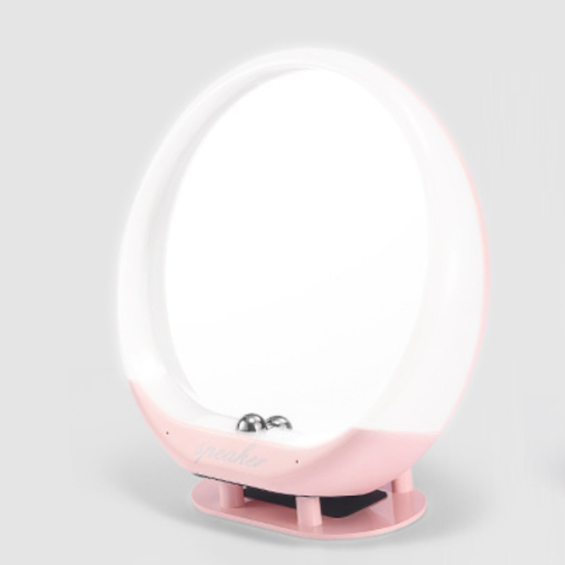 Creative Speaker Ambience Light  Remote Control Audio Creative Led Fill Light Cosmetic Mirror Bluetooth Speaker