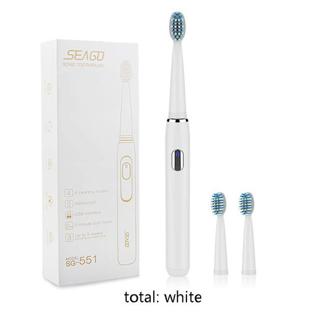 Sonic Electric Toothbrush Waterproof Brush