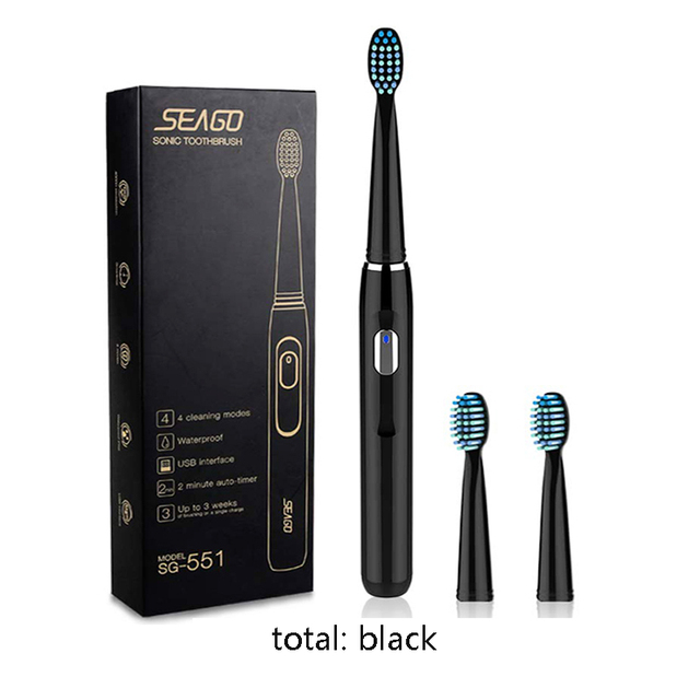 Sonic Electric Toothbrush Waterproof Brush