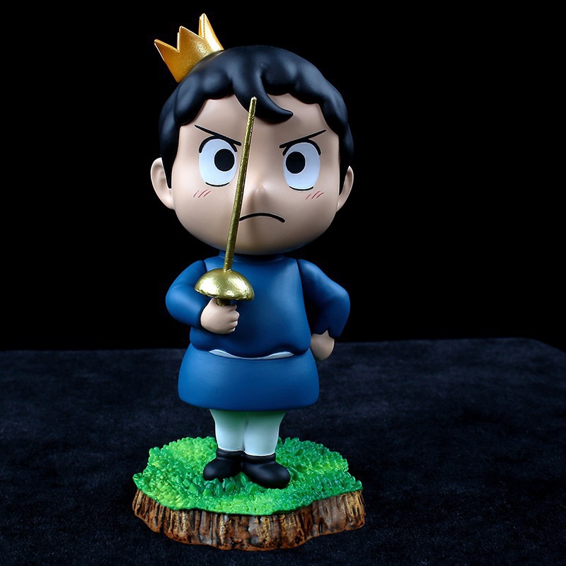 Anime Ranking Of Kings Gk Prince Boji Hand-made Doll Model 5 Car Desktop Ornaments Peripheral Male Birthday Gift Decoration 12cm