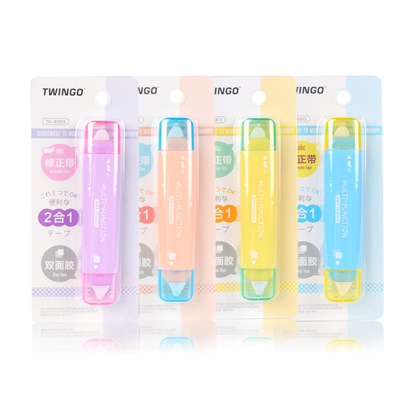 Candy Color Correction Tape Dot Glue School Office Supplies Stationery 2022