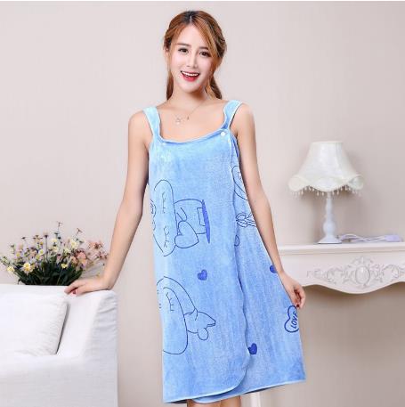Microfiber Soft Bath Towel Fashion Women Sexy Wearable Quick Dry Magic Bathing Beach Spa Bathrobes Wash Clothing Beach Dresses