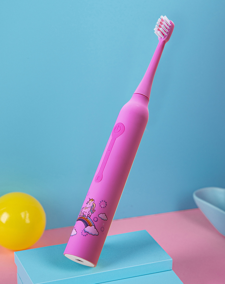 Sonic Electr Tooth Brush For Children 3 Cleaning Modes IPX7 Waterproof USB Charger Dupont Bristles