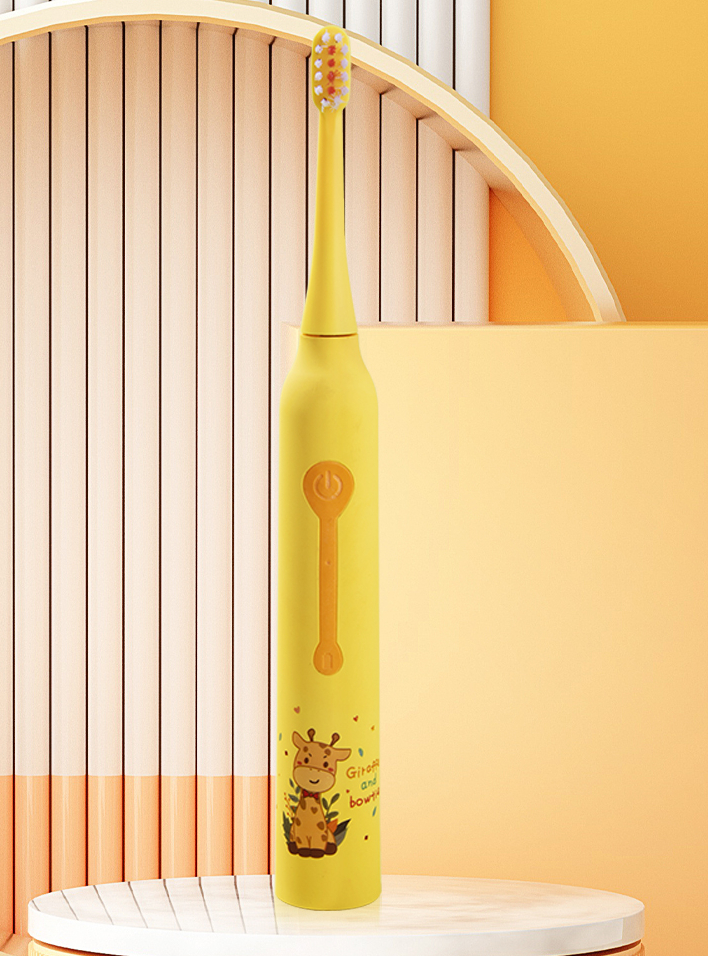 Sonic Electr Tooth Brush For Children 3 Cleaning Modes IPX7 Waterproof USB Charger Dupont Bristles