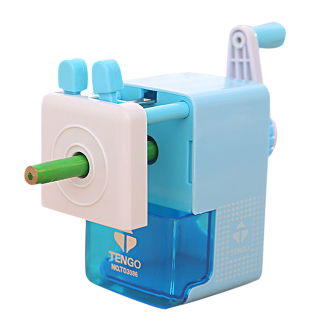 Cartoon Hand Crank Mechanical Pencil Sharpener Kids Student School Stationery Children's Learning Stationery Pencil Sharpener