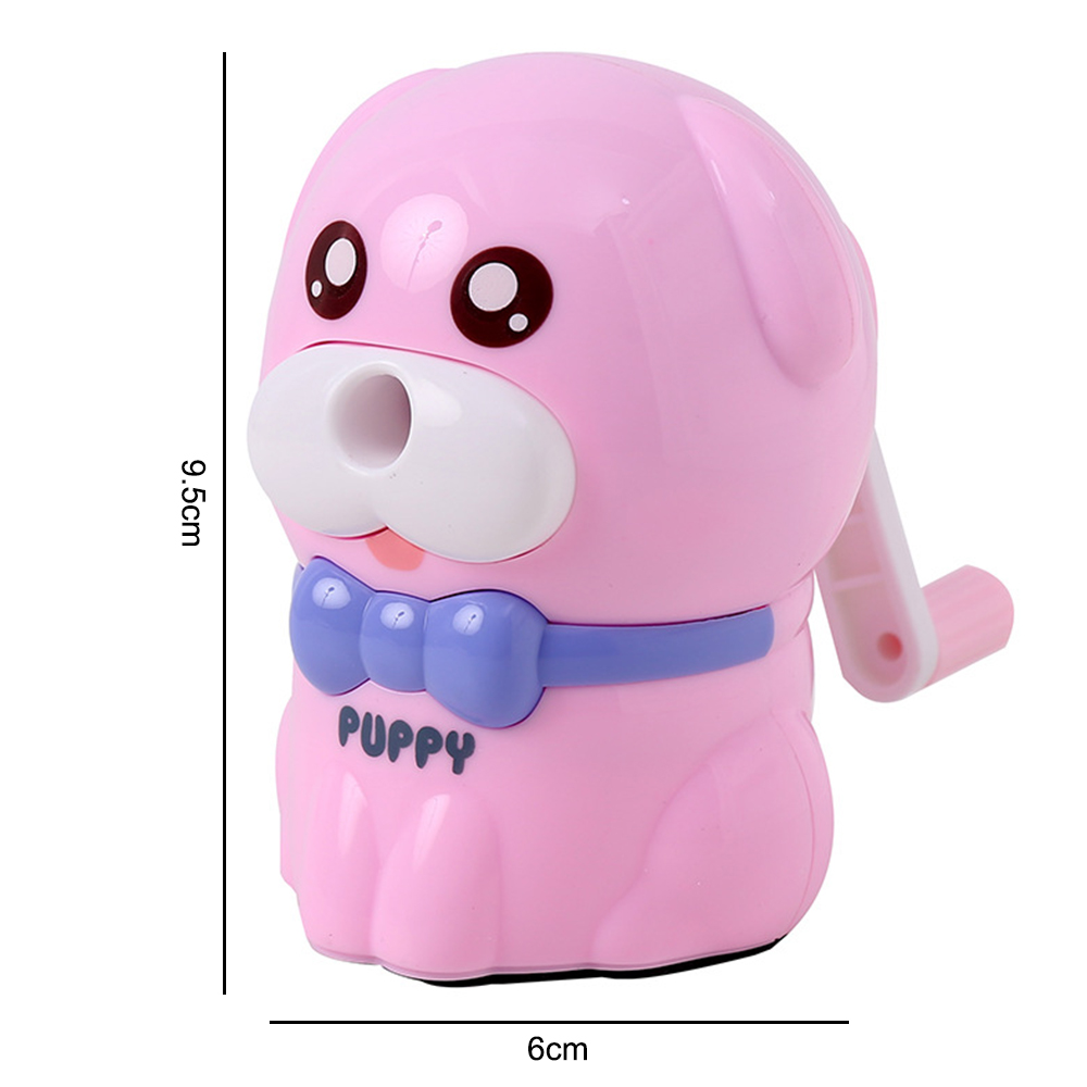 Kawaii Cartoon Manual Pencil Sharpener Mechanical Pencil Sharpener Creative Stationery School Hand Crank Pencil Sharpener
