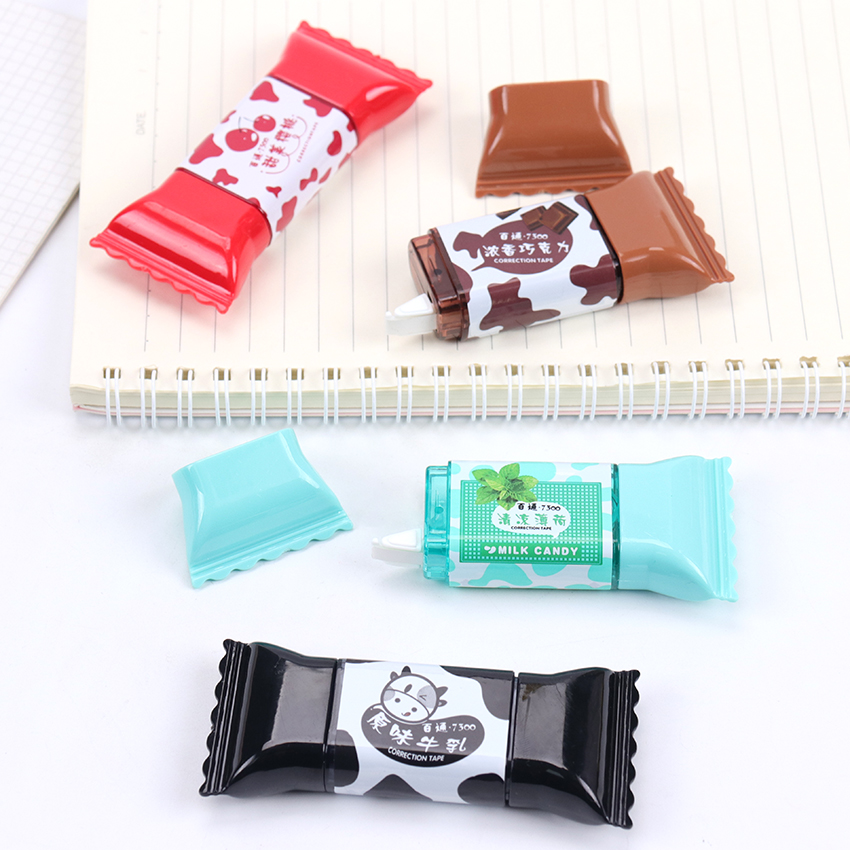 1PC Sweet Candy Correction Tape Creative Modeling Correcting Tape Students Kawaii 3.5m Student Gift School Supplies