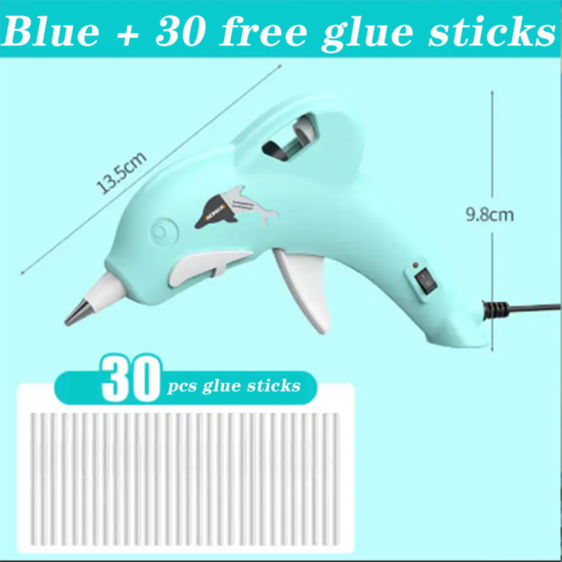 Hot melt glue gun  high temperature silicone gun, DIY project, repair, artistic creation,