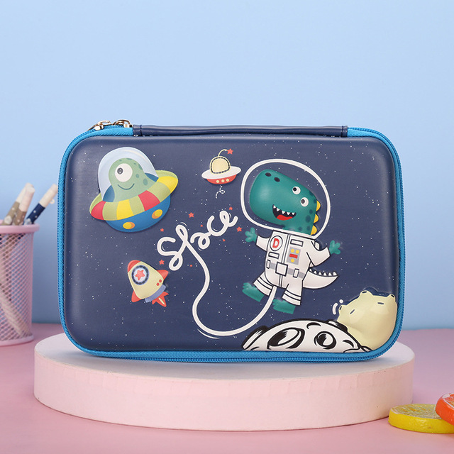 Kawaii Pencil Case Black Estuches Escolares Pencil Box Astuccio Korean Stationery Trousse Scolaire School Cute Pencil Case