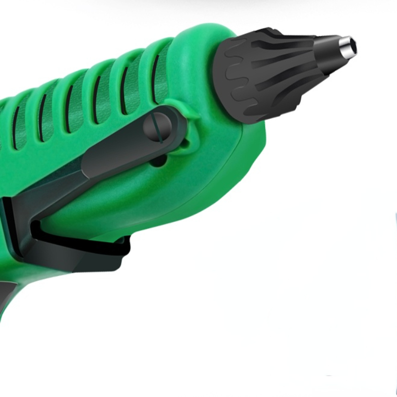 Hot Melt Glue Gun Set  Electric Adhesive Adhere  With 10 Sticks Tools Set