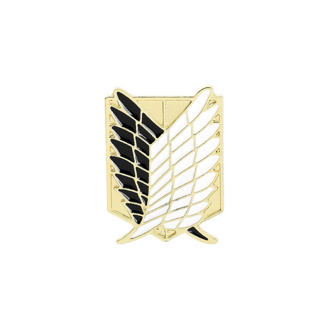 Japanese Anime Attack ON Titan Enamel Pin Cartoon Brooch Lapel Badge Gift