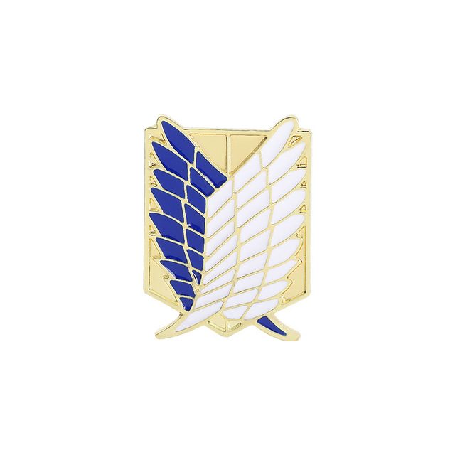 Japanese Anime Attack ON Titan Enamel Pin Cartoon Brooch Lapel Badge Gift