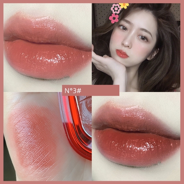 Sexy Red Lipsticks Waterproof Moisturizing Lip Glaze Tint Long Lasting Non-Stick Cup Lip Stick Makeup Korean Cosmetics