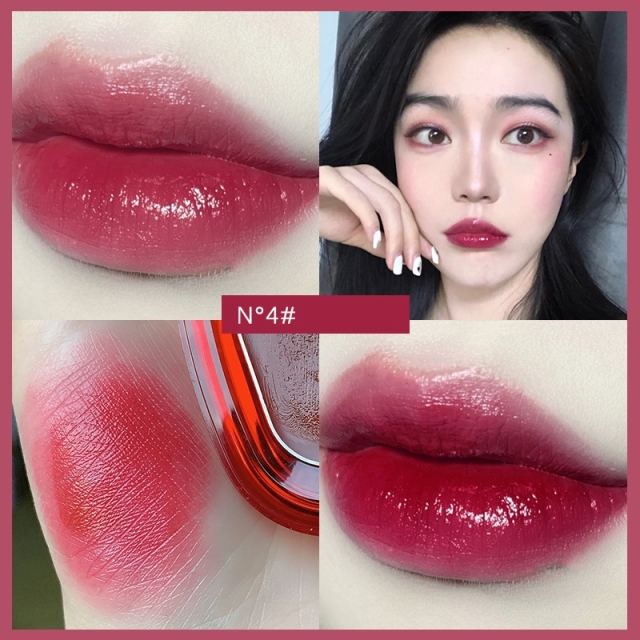 Sexy Red Lipsticks Waterproof Moisturizing Lip Glaze Tint Long Lasting Non-Stick Cup Lip Stick Makeup Korean Cosmetics