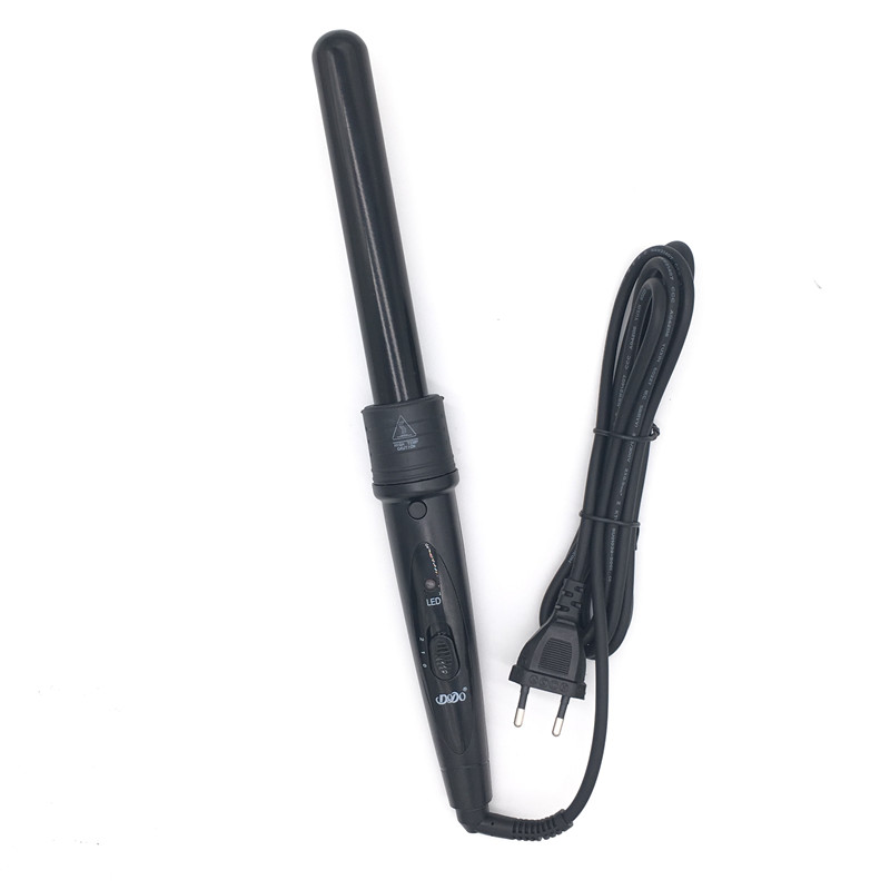 3 In 1 Hair Curlers Care Styling Curling Wand Interchangeable 3 Parts Clip Hair Iron Curler Set Curler Hair Styles Tool
