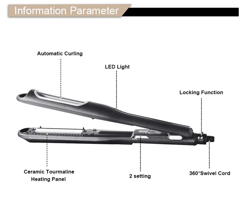 Automatic Corn Hot Splint Flat Iron Curling Tongs Automatic Curling Corrugated Curling Machine Hot Comb Hair Tools Hair Tongs