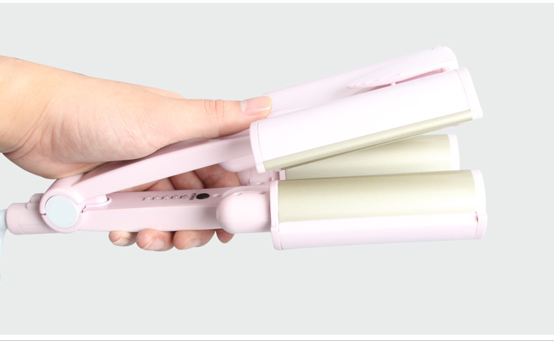Egg roll bar cone head three great curlers prevent hot tube water ripple curling iron cake big roll of hair curlers
