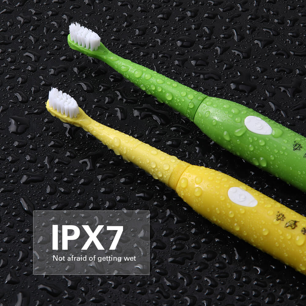 5 Mode Children Automatic Electric Toothbrush USB Rechargeable Cartoon IPX7 Waterproof Ultrasonic Tooth Brush