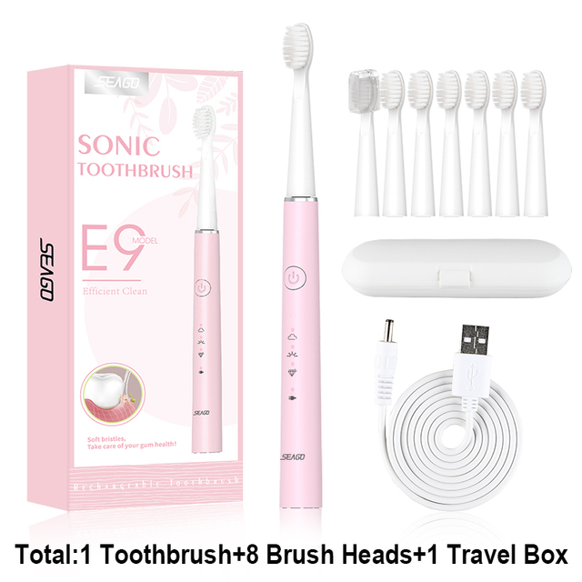 Sonic Electric Toothbrush 360 Upgraded Automatic Rechargeable Tooth Brush