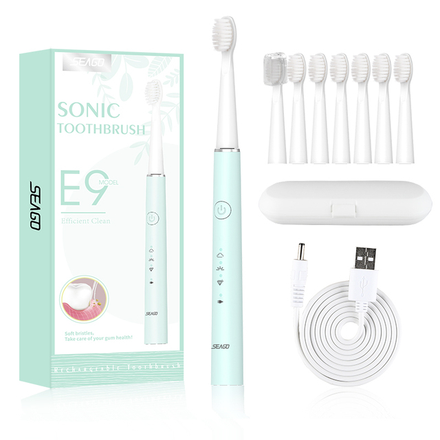 Sonic Electric Toothbrush 360 Upgraded Automatic Rechargeable Tooth Brush