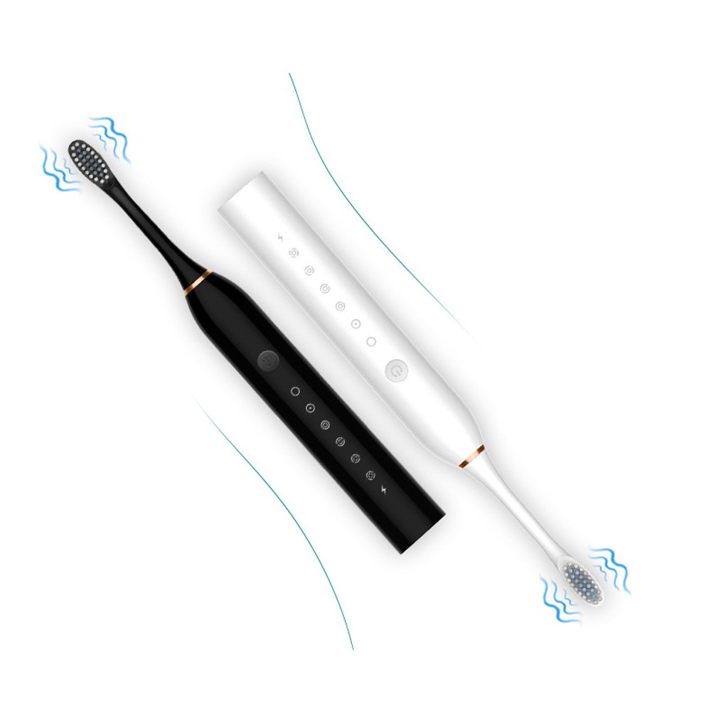Electric Toothbrush Waterproof Tooth Brushes USB Rechargeable Couples Sonic Toothbrush Household Soft Bristle Toothbrush