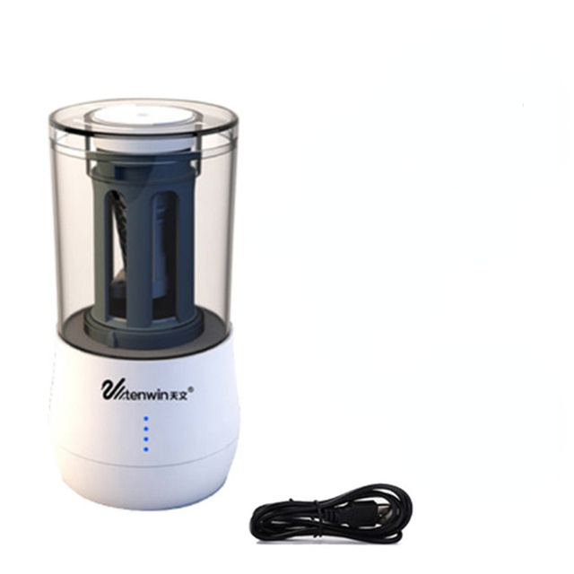 Adjustable Electric Pencil Sharpener Hand Crank Mechanical Pencil Sharpeners with Knife tool holder Stationery supplies