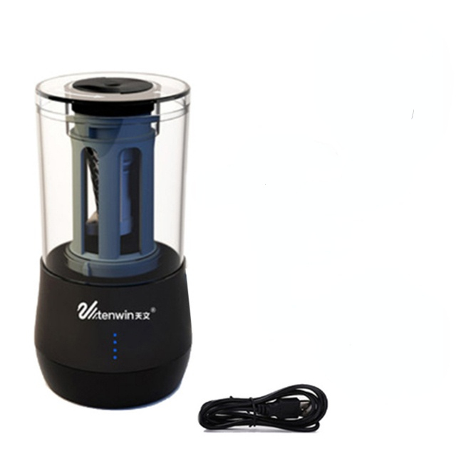 Adjustable Electric Pencil Sharpener Hand Crank Mechanical Pencil Sharpeners with Knife tool holder Stationery supplies