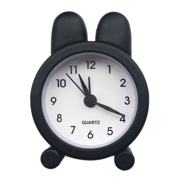 Clock Creative Cute Mini Metal Small Alarm Clock Electronic Adults Travel Home Bed Desk Clock Decor Alarm Clock Dropship