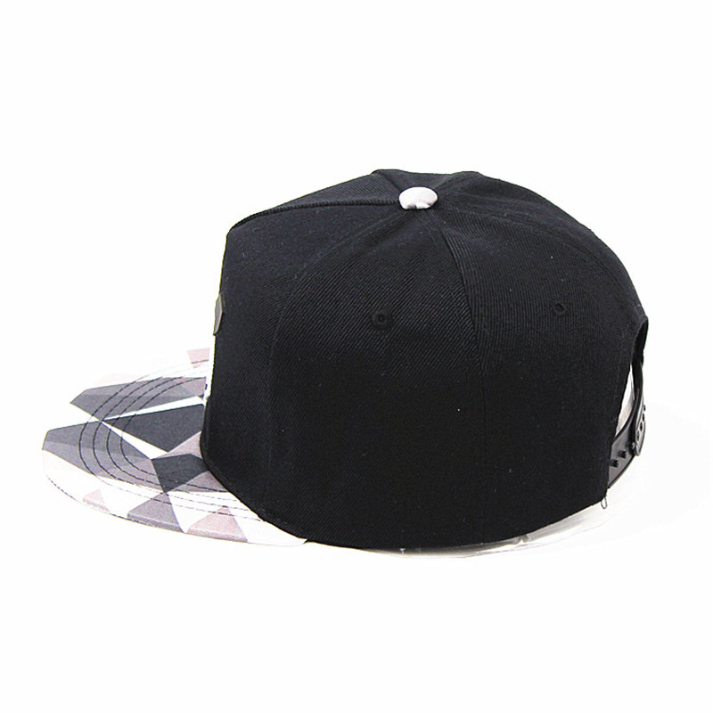 Cotton Panda Animal Rubber Baseball Cap Hip-hop Cap Adjustable Snapback Hats for Men and Women