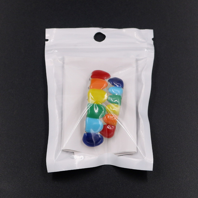 Hip Hop 6ix9ine Rainbow Colorful 69 Oil Gold Dent Teeth Grillz Top and Bottom Set With Free Silicone Box Caps Packin