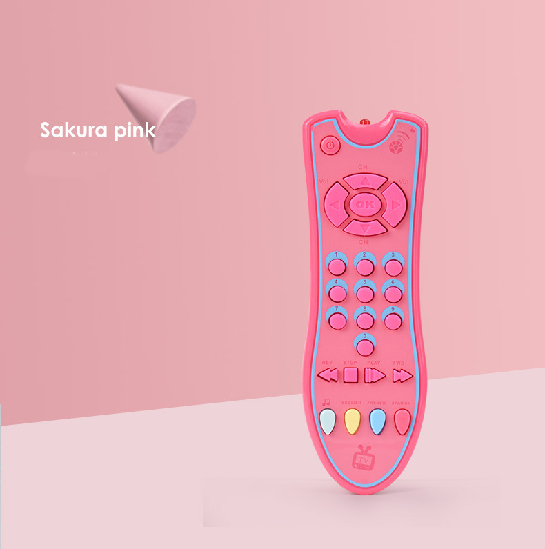 Baby Musical Toys Simulation TV Remote Control  Machine Kids Early Learning with Light Sound Mobile Toys