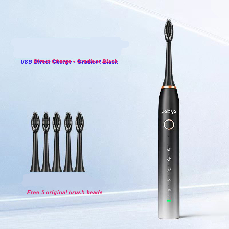 Sonic Electric Toothbrush 5 Modes Smart Timer Rechargeable Whitening Toothbrush IPX8 Waterproof