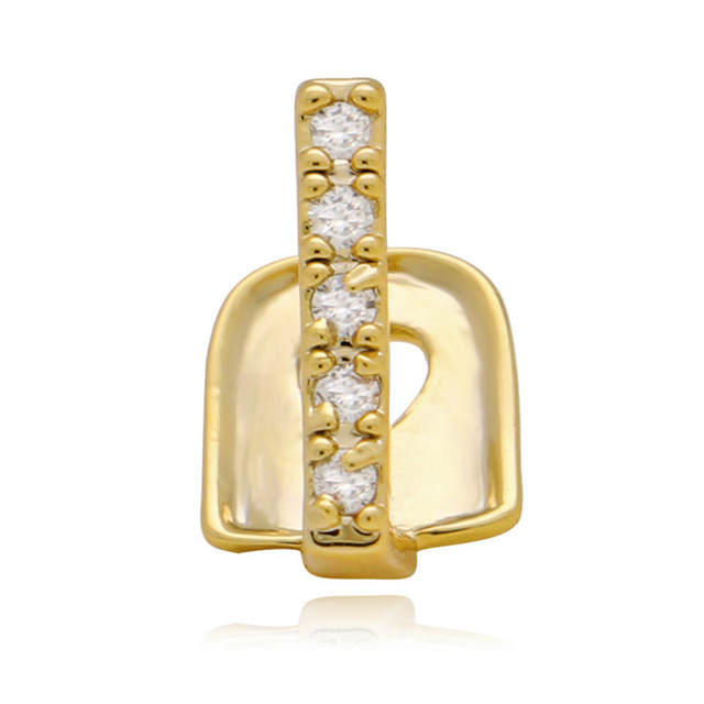 1 Pc Gold Silver Color Grillz Tooth Cap Crystal Stick Shape Top Teeth Case Rock Hip Hop Teeth Cover Grills Braces Teeth Decor