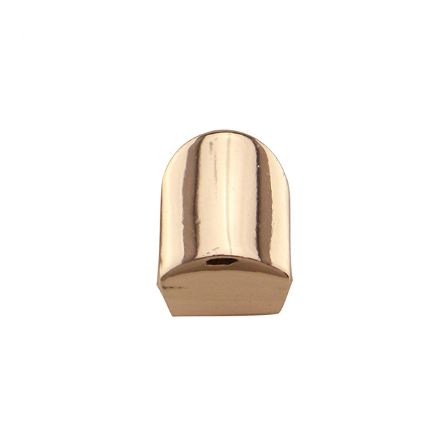 Single Gold Silver Color Metal Teeth Grillz Hip Hop Punk Top Bottom Mouth Dental Grills Caps Cosplay Party Tooth Rapper Jewelry