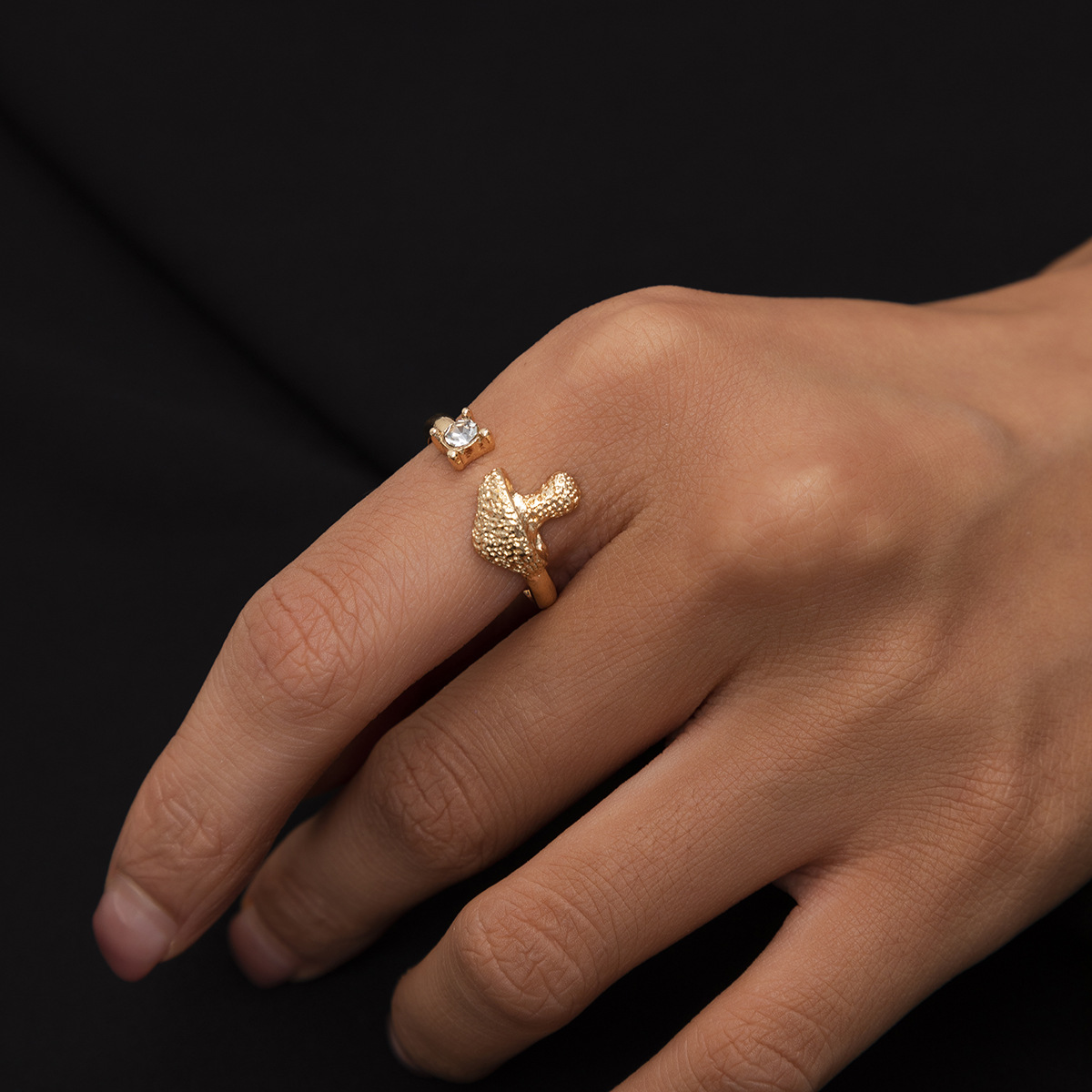 Ring with Rhinestone Rings for Women Finger Jewelry Gifts for Her