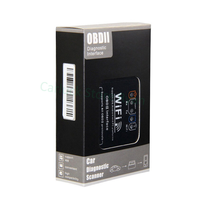 New ELM 327 V1.5 WIFI OBD2 WIFI Scanner Auto ODB2 ELM327 V1.5 WIFI For Android/IOS OBD 2 OBD2 Car Diagnostic Auto Tool