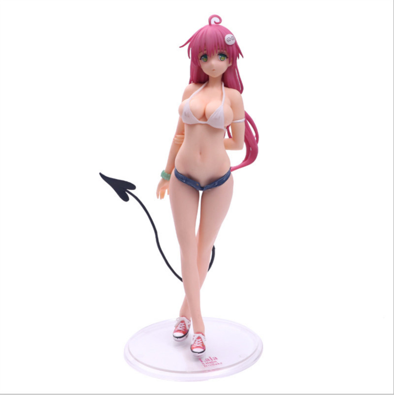 Alter To Love Ru Lala Satalin Sexy Red Tail Swimsuit Bikini PVC Action Figure Sexy Deviluke Girl Collectible Model