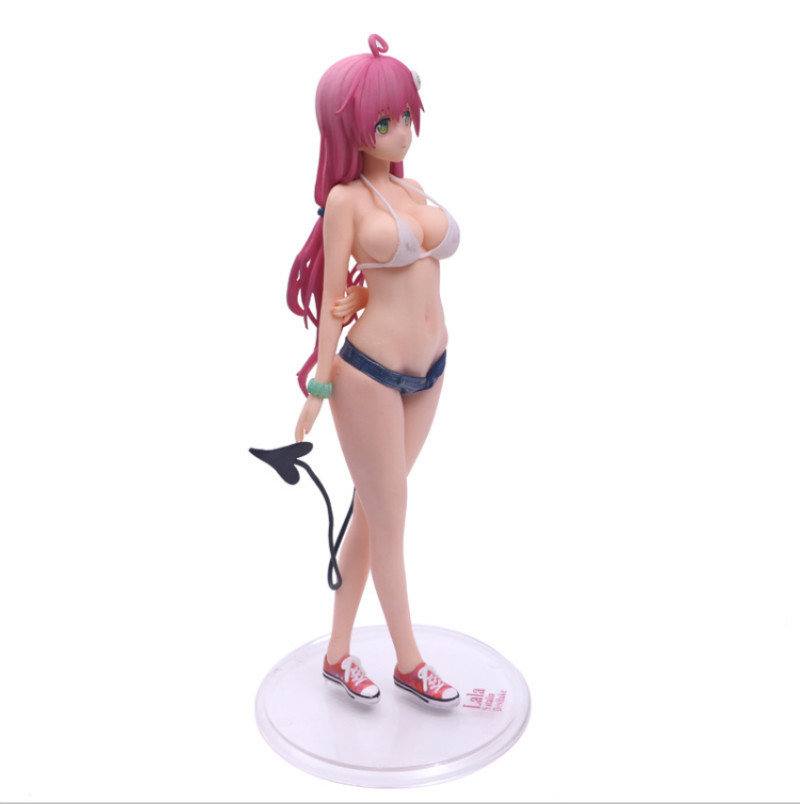 Alter To Love Ru Lala Satalin Sexy Red Tail Swimsuit Bikini PVC Action Figure Sexy Deviluke Girl Collectible Model
