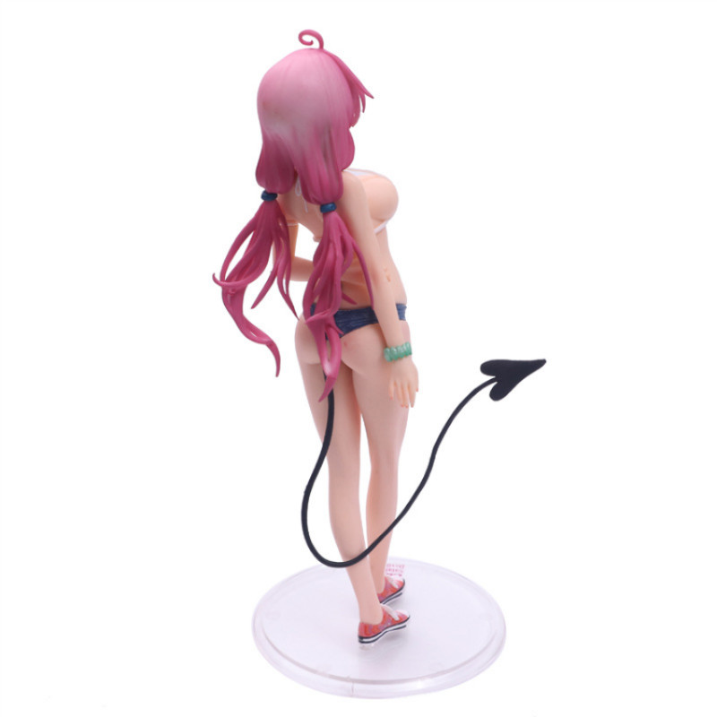Alter To Love Ru Lala Satalin Sexy Red Tail Swimsuit Bikini PVC Action Figure Sexy Deviluke Girl Collectible Model