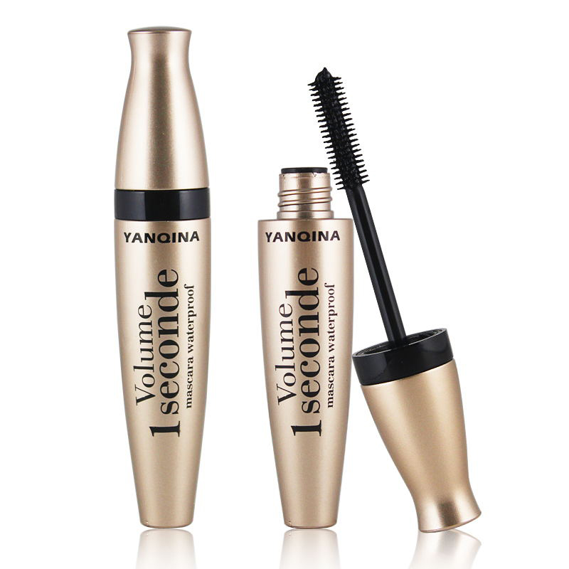 Curling Slender Mascara Quick Dry Long Waterproof Curling Eye Makeup Silicone Brush Longlasting Makeup Eye Cosmetic