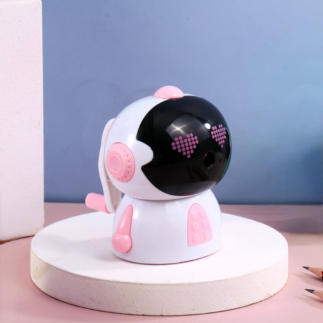 1Pcs Cute Cartoon Manual Pencil Sharpener Mechanical Durable Pencil Sharpener Creative Student Stationery School Supplies