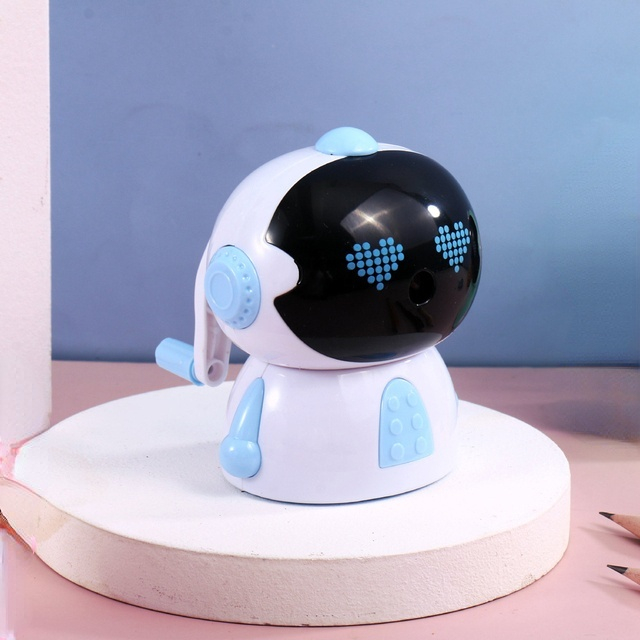 1Pcs Cute Cartoon Manual Pencil Sharpener Mechanical Durable Pencil Sharpener Creative Student Stationery School Supplies