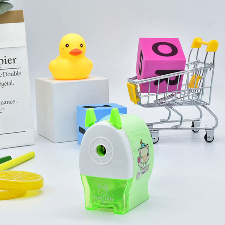 Elf Pencil Sharpener Student's Fashionable and Labor-saving Pen-knife Mechanical  3 Years Old