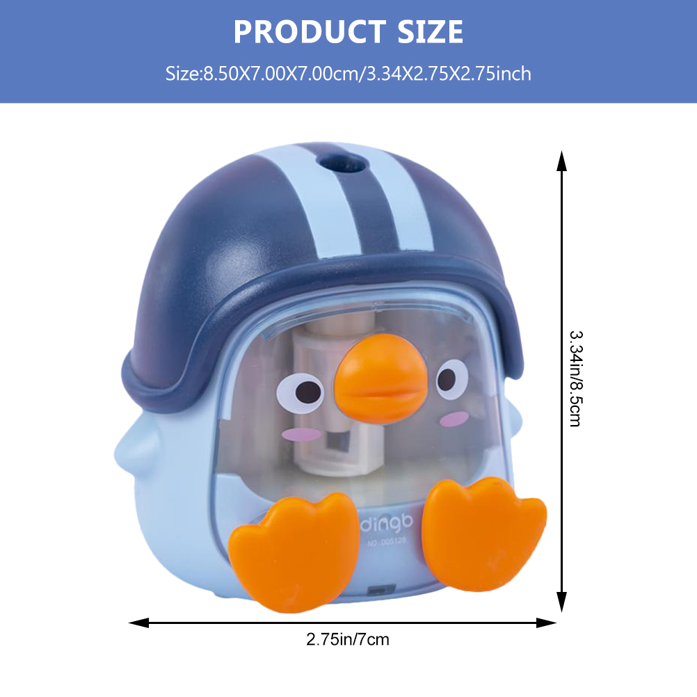 Cartoon Pencil Sharpener Automatic Pencil Sharpener Learning Supply