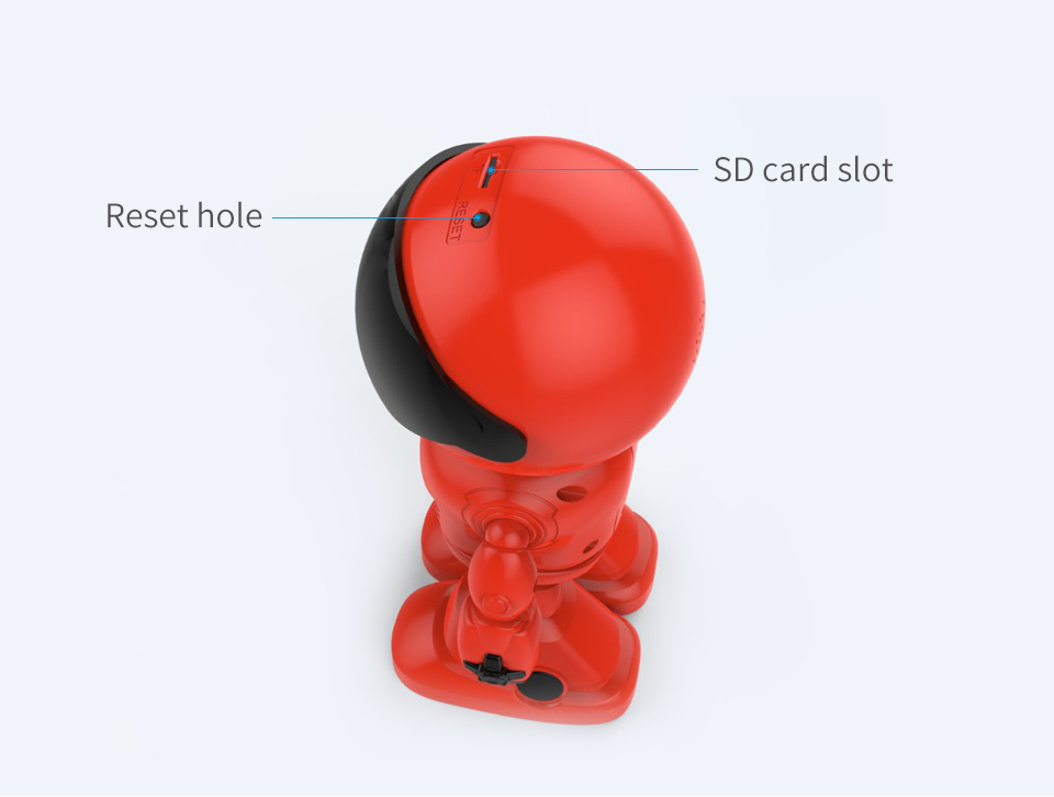 1080P Robot IP Camera Security Camera 360 ° WiFi Wireless 2MP CCTV Camera Smart Home Video Surveillance P2P Hidden Baby Monitor